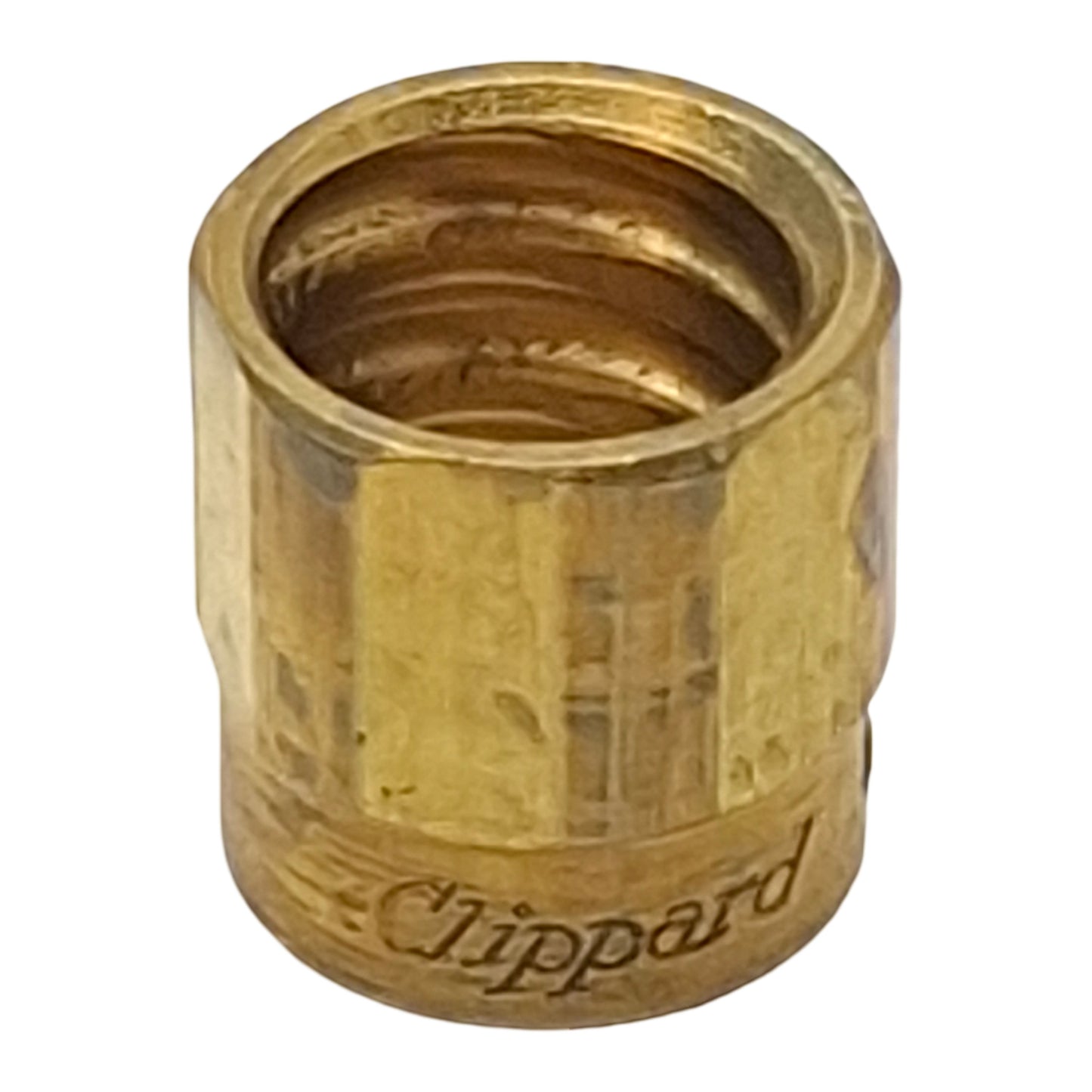 New Lot of 10 Clippard 5000-2-PKG Reusable Hose Clamp, ø1/4in OD, Brass