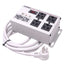 Used Tripp Lite ISOBAR4ULTRA Diagnostic Surge Suppressor, 120VAC 12A, 4-Outlet