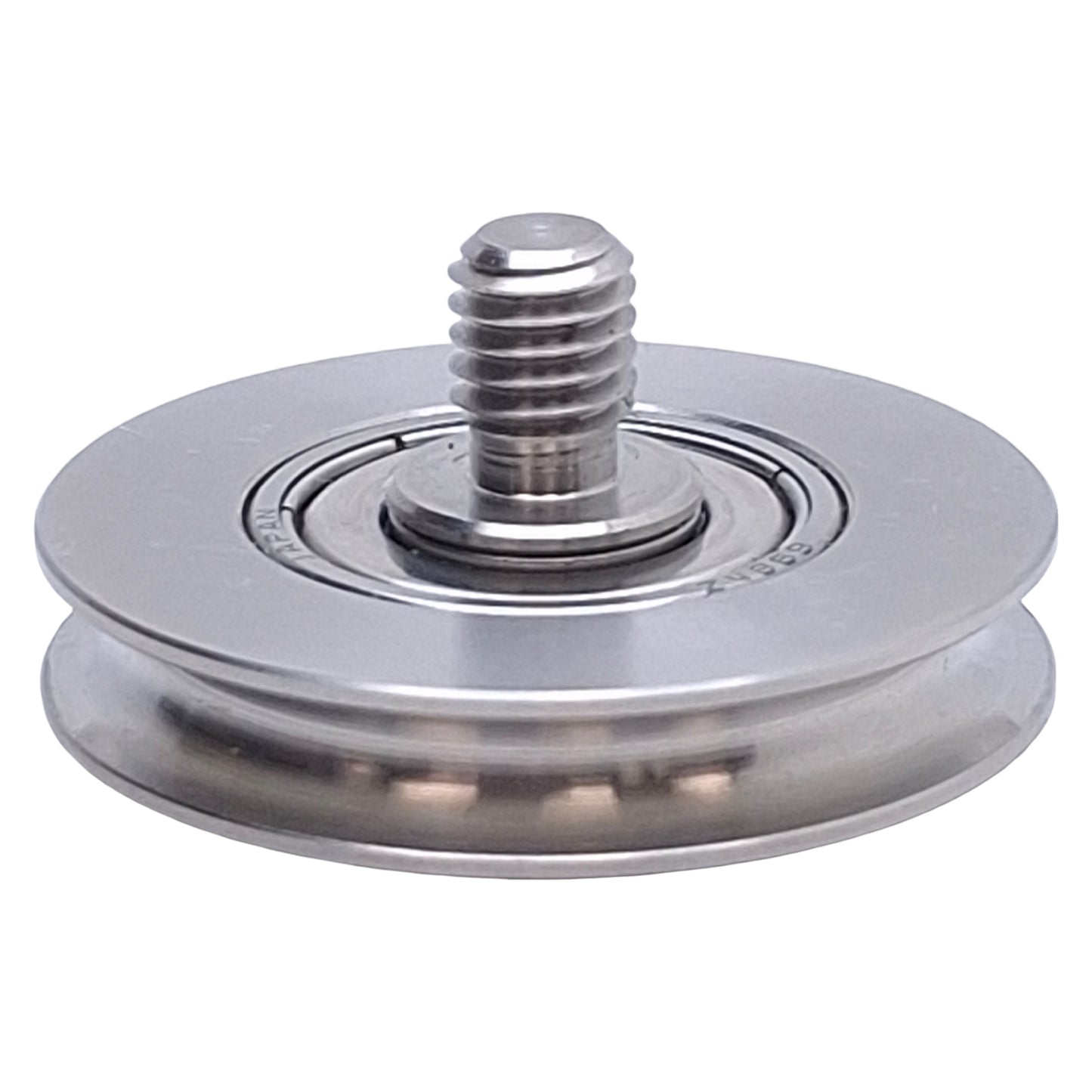 New – Open box Misumi MBFNS30-2.1 Idler For Round Belts M6, ø32mm OD, ø4mm Applicable Belt