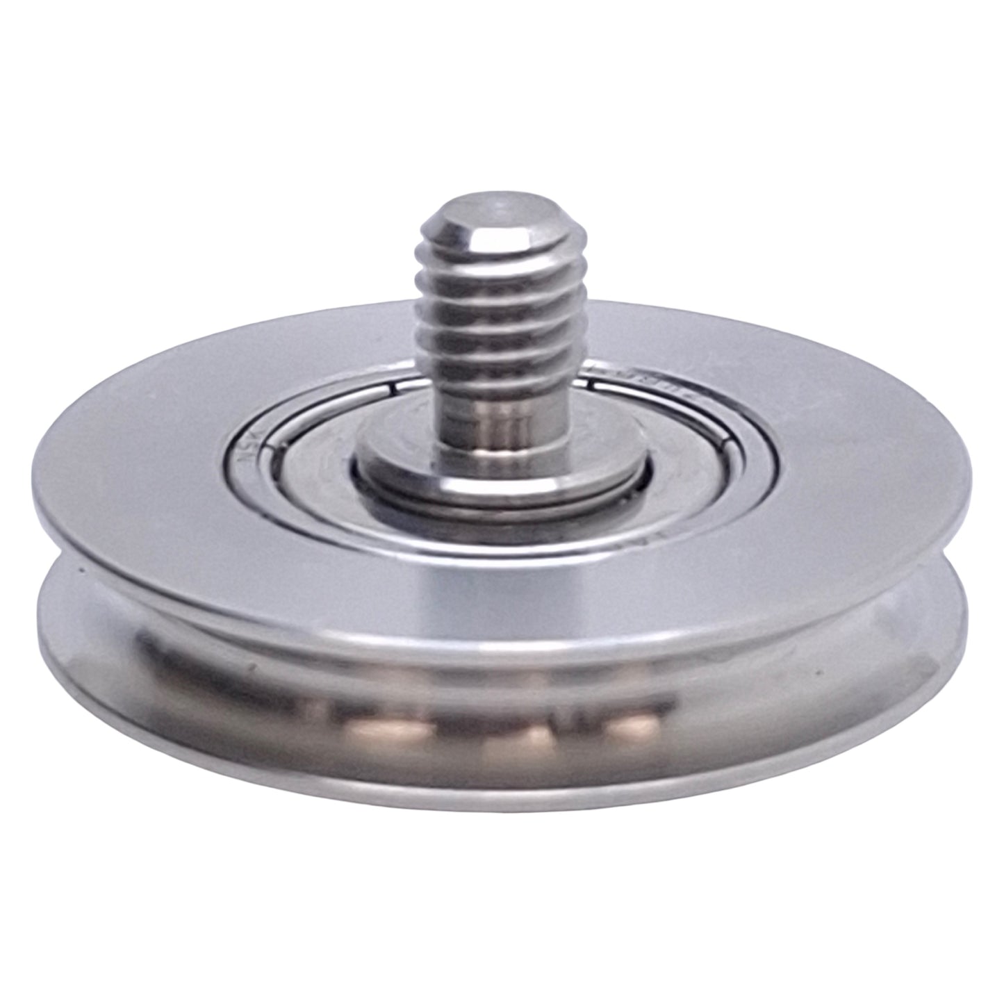 New – Open box Misumi MBFNS30-2.1 Idler For Round Belts M6, ø32mm OD, ø4mm Applicable Belt