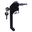 New – Open box Saginaw SCE-PKH7 Latch Handle With 2x Keys, 7" Size, 1/4-Turn Latch Type