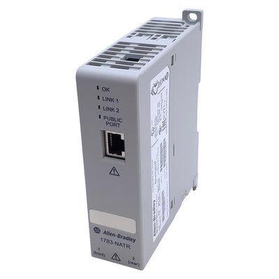 Used Allen Bradley 1783-NATR Ethernet/IP Configurable NAT Router 20.4-27.6VDC, 150mA