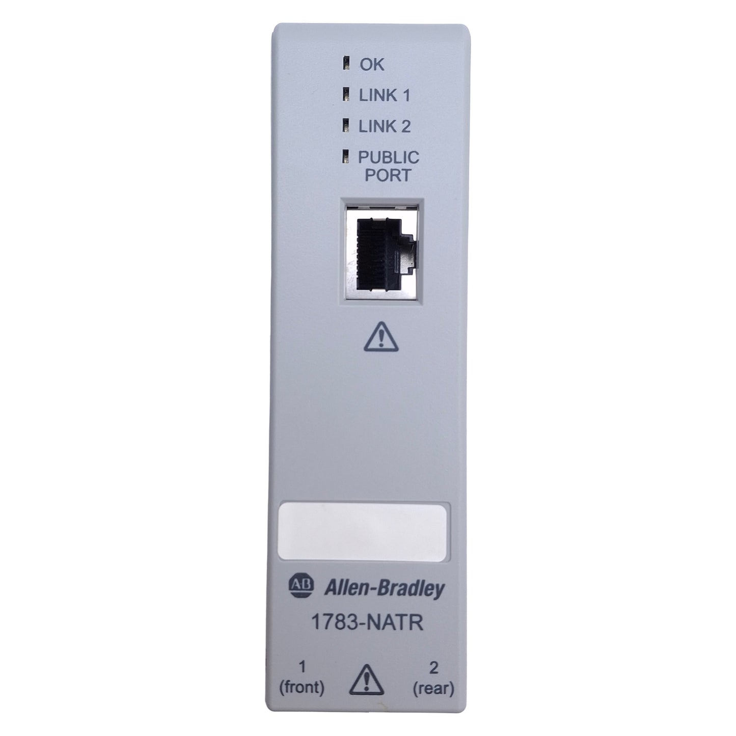 Used Allen Bradley 1783-NATR Ethernet/IP Configurable NAT Router 20.4-27.6VDC, 150mA