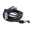 Used Omron STI 42660-0150 Light Curtain Receiver Cable 13-Pin Round to 10-Pin IDC 15'