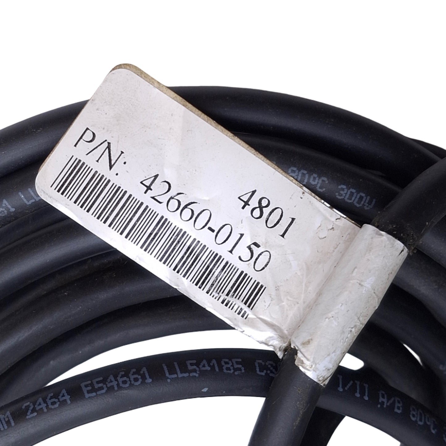 Used Omron STI 42660-0150 Light Curtain Receiver Cable 13-Pin Round to 10-Pin IDC 15'