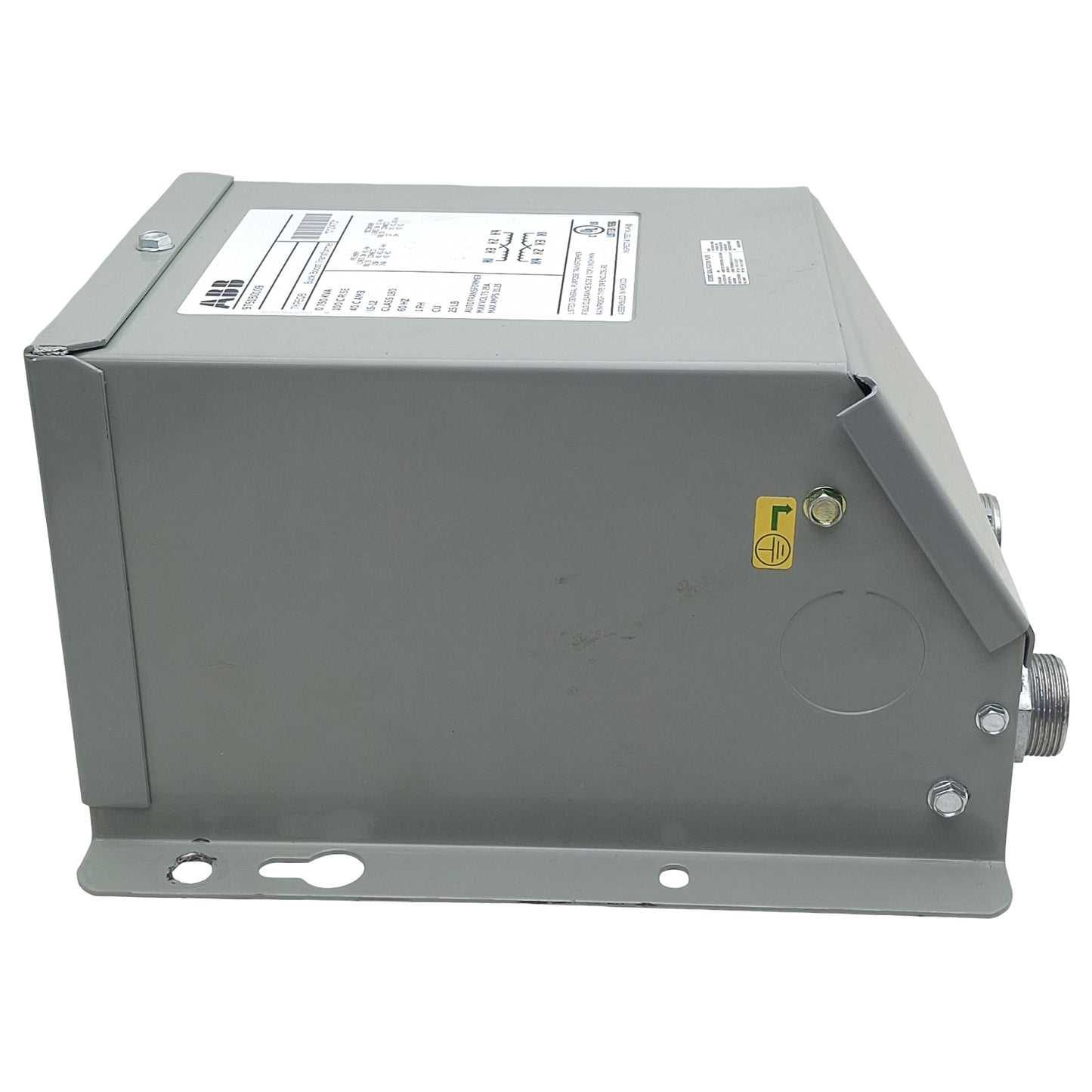 Used ABB 9T51B0109 Buck Boost Transformer, 0.75kVA, 120/240V 1PH 60Hz Pri, 12/24V Sec