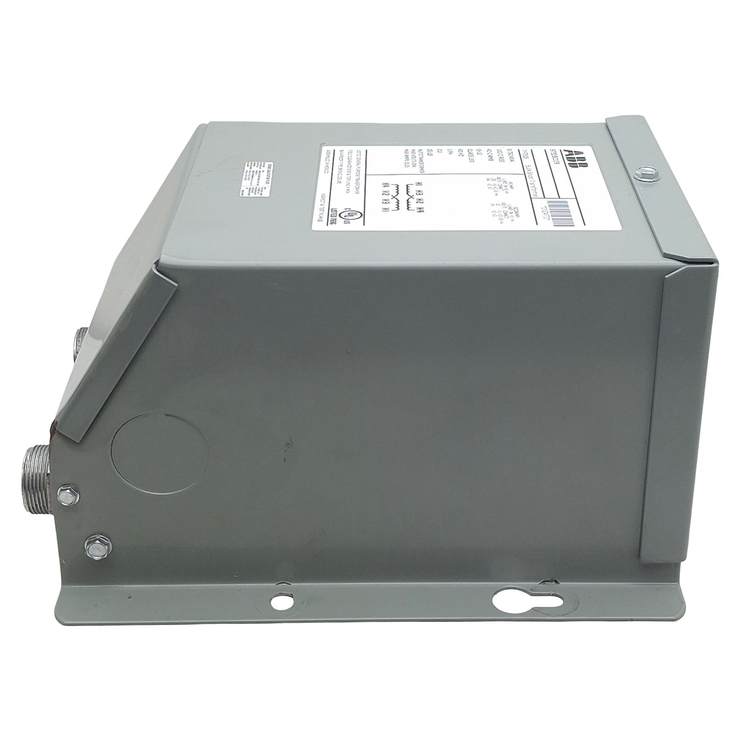 Used ABB 9T51B0109 Buck Boost Transformer, 0.75kVA, 120/240V 1PH 60Hz Pri, 12/24V Sec