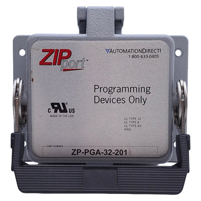 Used Automation Direct ZP-PGA-32-201 ZIPport Panel Interface Connector GFCI Duplex