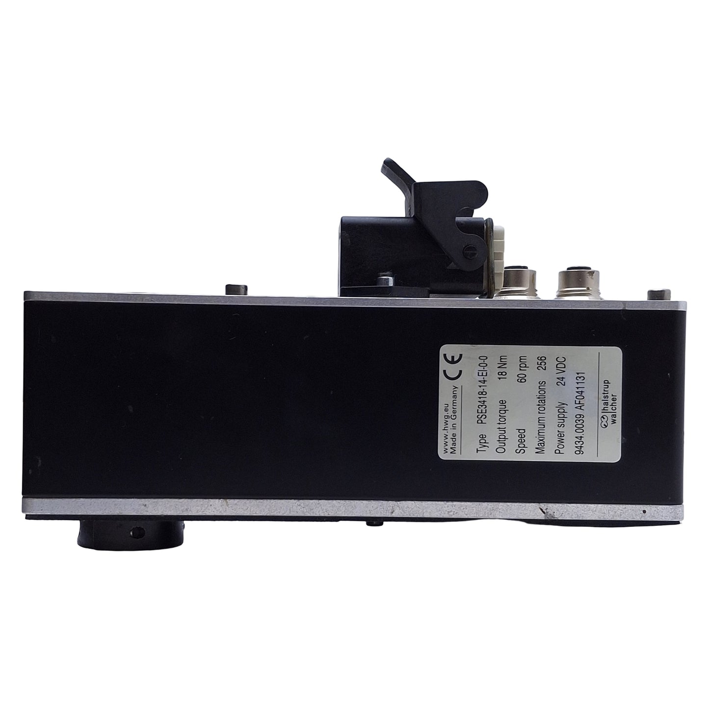 Used Halstrup Walcher PSE3418-14-EI-0-0 Positioning System 24VDC, 18Nm, 60rpm Max