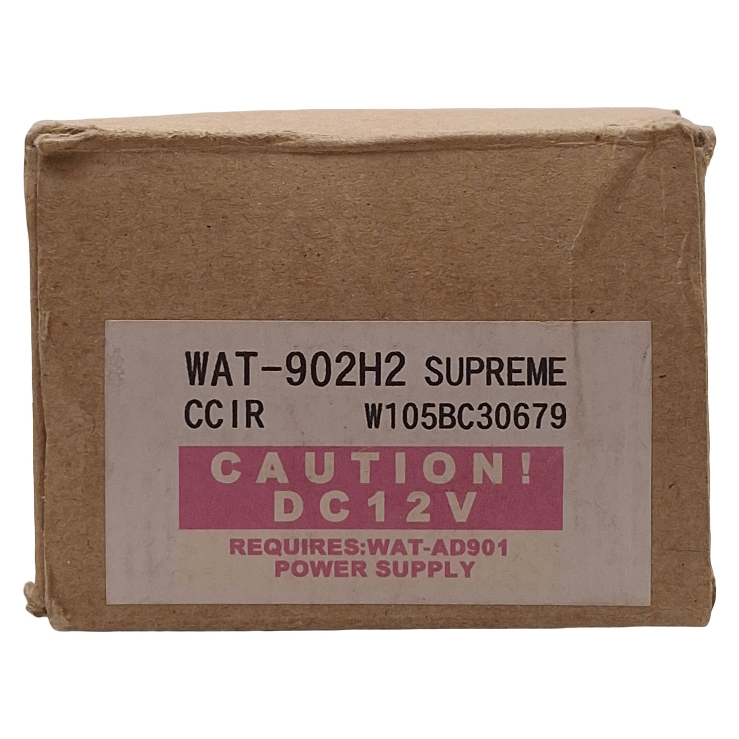 New Watec WAT-902H2 CCIR Supreme High Sensitivity Camera, 1/2in CCD, BNC, CS-Mount