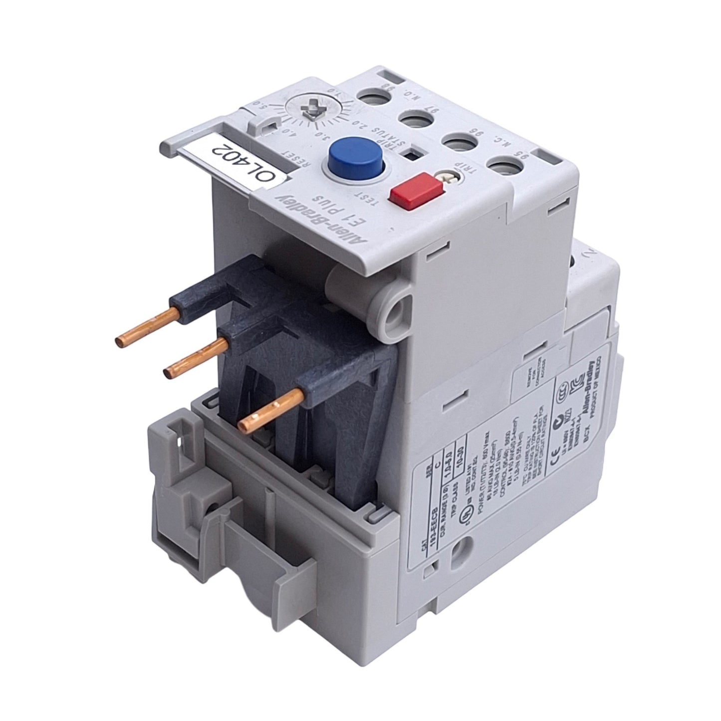 Used Allen Bradley 193-EECB Solid State Overload Relay 1.0-5.0A, 3-Phase, 600VAC