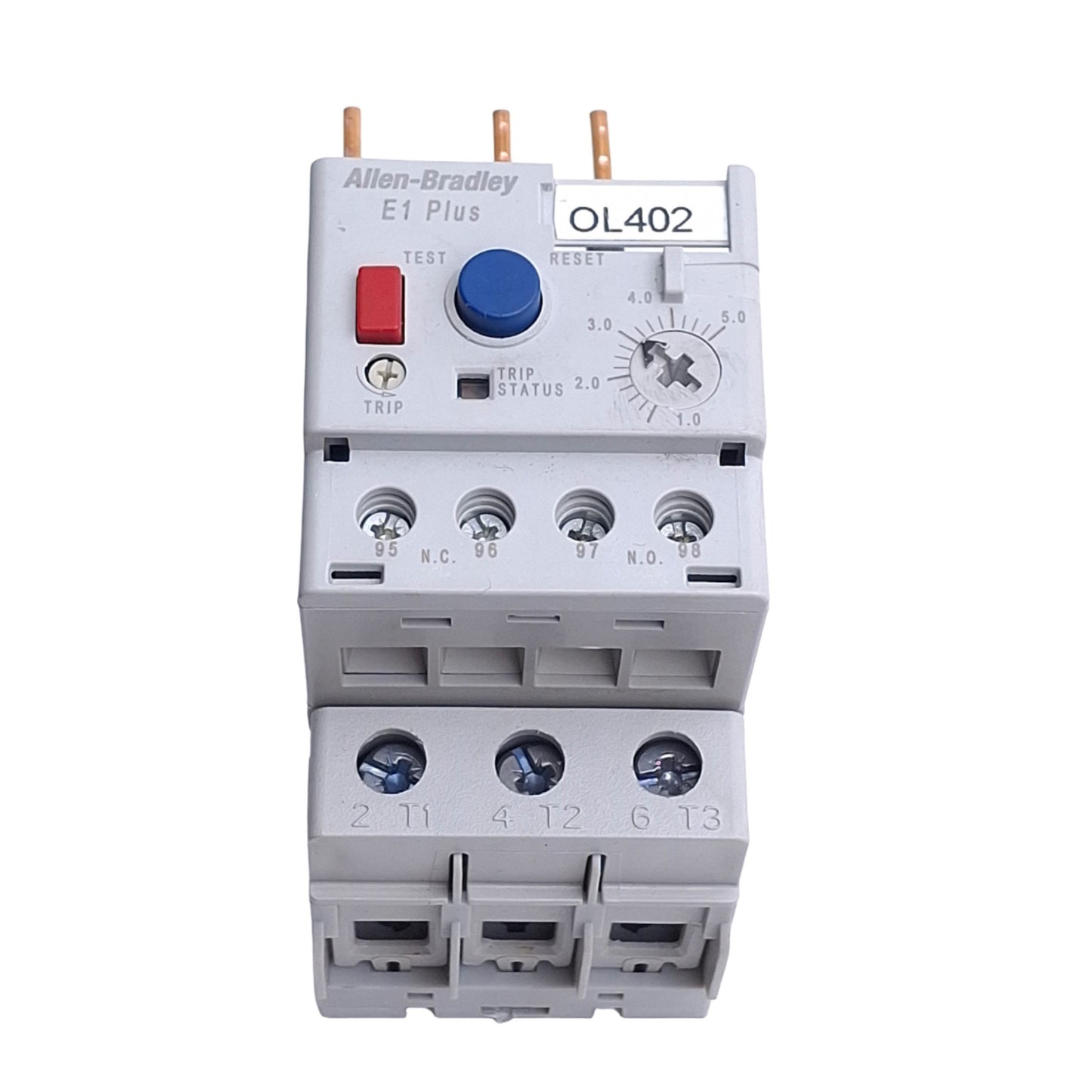 Used Allen Bradley 193-EECB Solid State Overload Relay 1.0-5.0A, 3-Phase, 600VAC