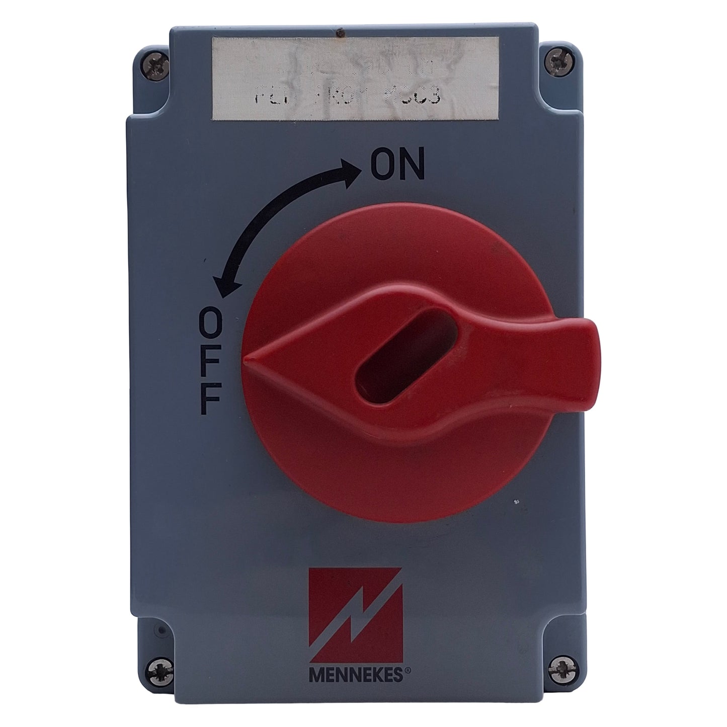 Used Mennekes ME 32MS1A-M2 Enclosed Disconnect Switch 3-Phase, 600VAC 30A, 1NO 1NC