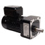 Used Bodine 34R6BFCI-WX4 AC Gearmotor, 172.1:1, 1/7HP, ø5/8in Shaft, 9.9rpm *Dented*
