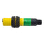 Used Banner S18SP6FF100Q Photoelectric Sensor, PNP, 100mm Range, 10-30VDC, 4-Pin M12