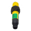 Used Banner S18SP6FF100Q Photoelectric Sensor, PNP, 100mm Range, 10-30VDC, 4-Pin M12