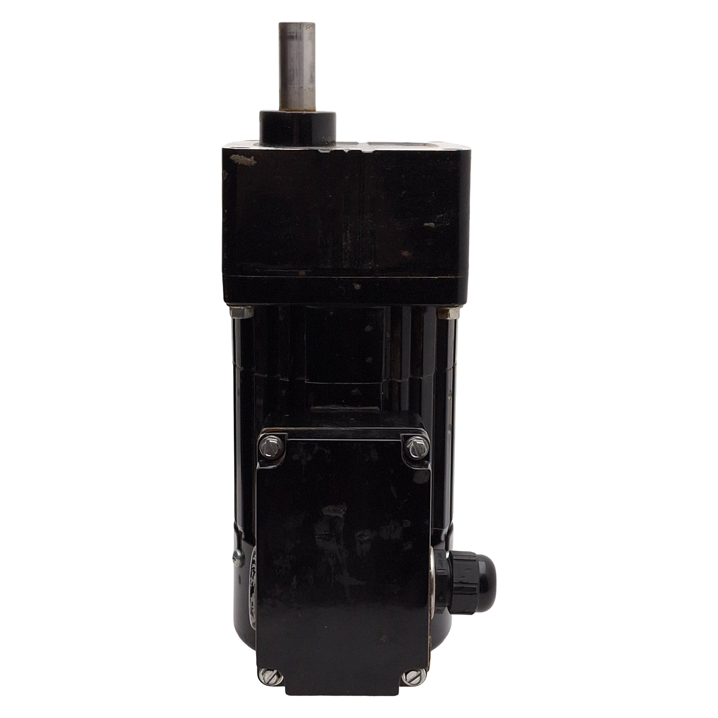 Used Bodine 34R6BFCI-WX4 AC Gearmotor, 172.1:1, 1/7HP, ø5/8in Shaft, 9.9rpm, 115VAC