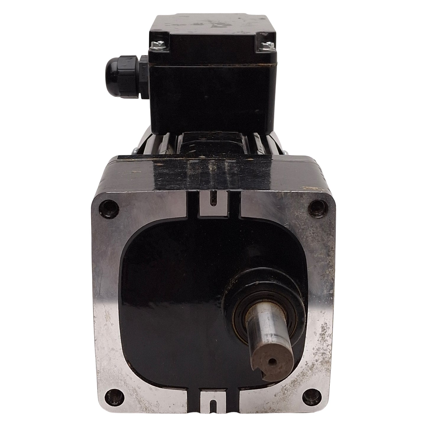 Used Bodine 34R6BFCI-WX4 AC Gearmotor, 172.1:1, 1/7HP, ø5/8in Shaft, 9.9rpm, 115VAC