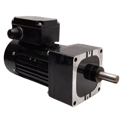 Used Bodine 34R6BFCI-WX4 AC Gearmotor, 172.1:1, 1/7HP, ø5/8in Shaft, 9.9rpm, 115VAC