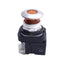 Used Allen Bradley 800T-FXQH2AA1 Push Pull Switch, Amber, 30mm, 1NO+1NC, 12-130V Lamp