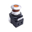 Used Allen Bradley 800T-FXQH2AA1 Push Pull Switch, Amber, 30mm, 1NO+1NC, 12-130V Lamp