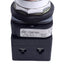 Used Allen Bradley 800T-FXQH2AA1 Push Pull Switch, Amber, 30mm, 1NO+1NC, 12-130V Lamp