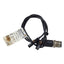 Used Balluff BMF00C9 2-Head Magnetic Field Sensor, PNP NO, 10-30VDC, 4-Pin M12 Male
