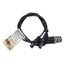 Used Balluff BMF00C9 2-Head Magnetic Field Sensor, PNP NO, 10-30VDC, 4-Pin M12 Male