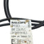 Used Balluff BMF00C9 2-Head Magnetic Field Sensor, PNP NO, 10-30VDC, 4-Pin M12 Male