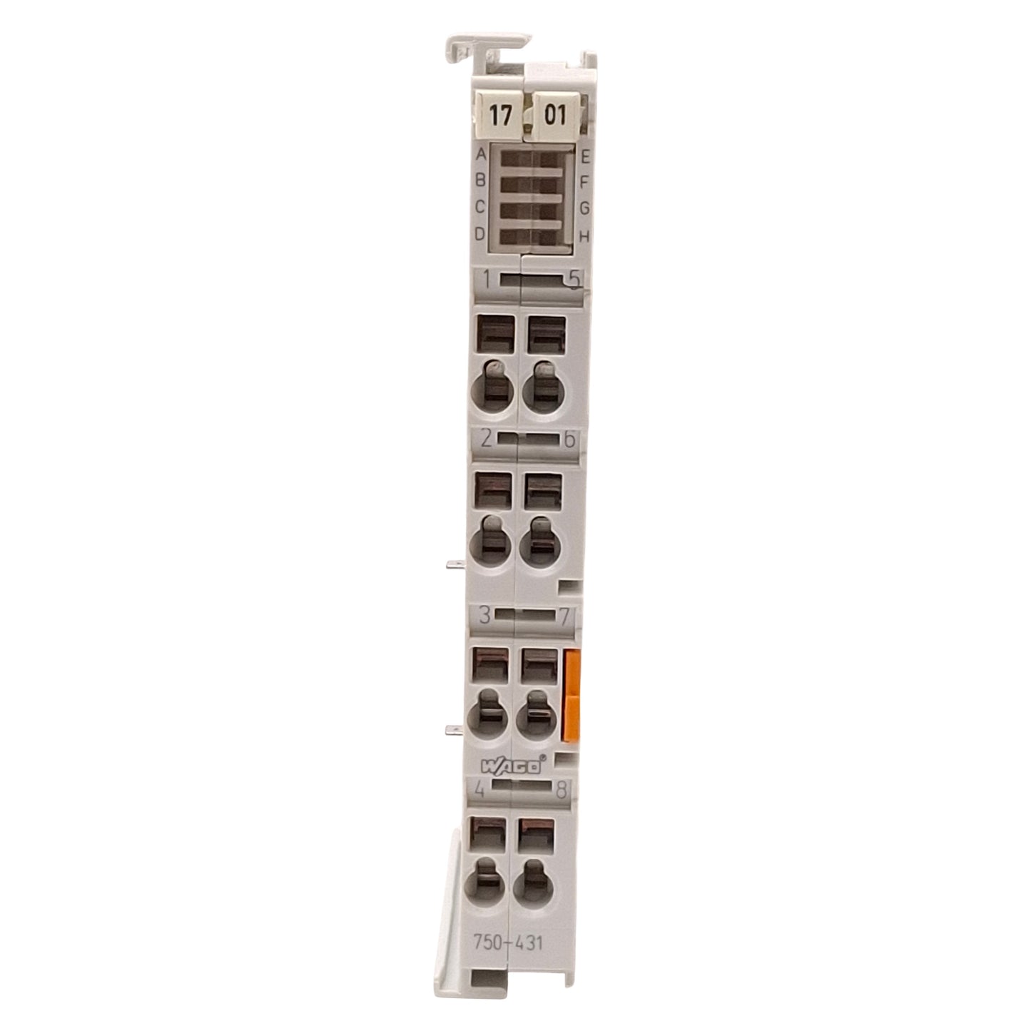 Used Lot of 2 Wago 750-431 PLC Digital Input Module, 8-Channel, 0.2ms Filter, 24VDC