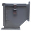 Used Hoffman F44LE9C 90° Elbow LayIn Wireway Outside Opening 4" x 4", Steel, NEMA 12