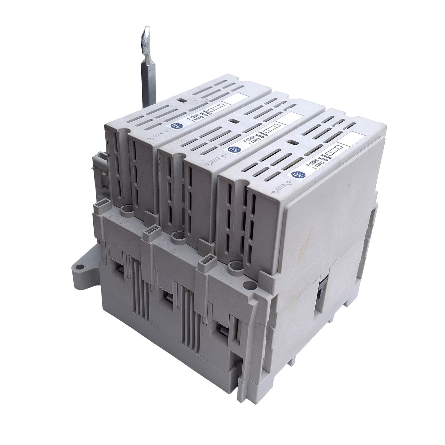 Used Allen Bradley 194R-J60-1753 Fused Rotary Disconnect Switch 3-Pole 60A 600VAC