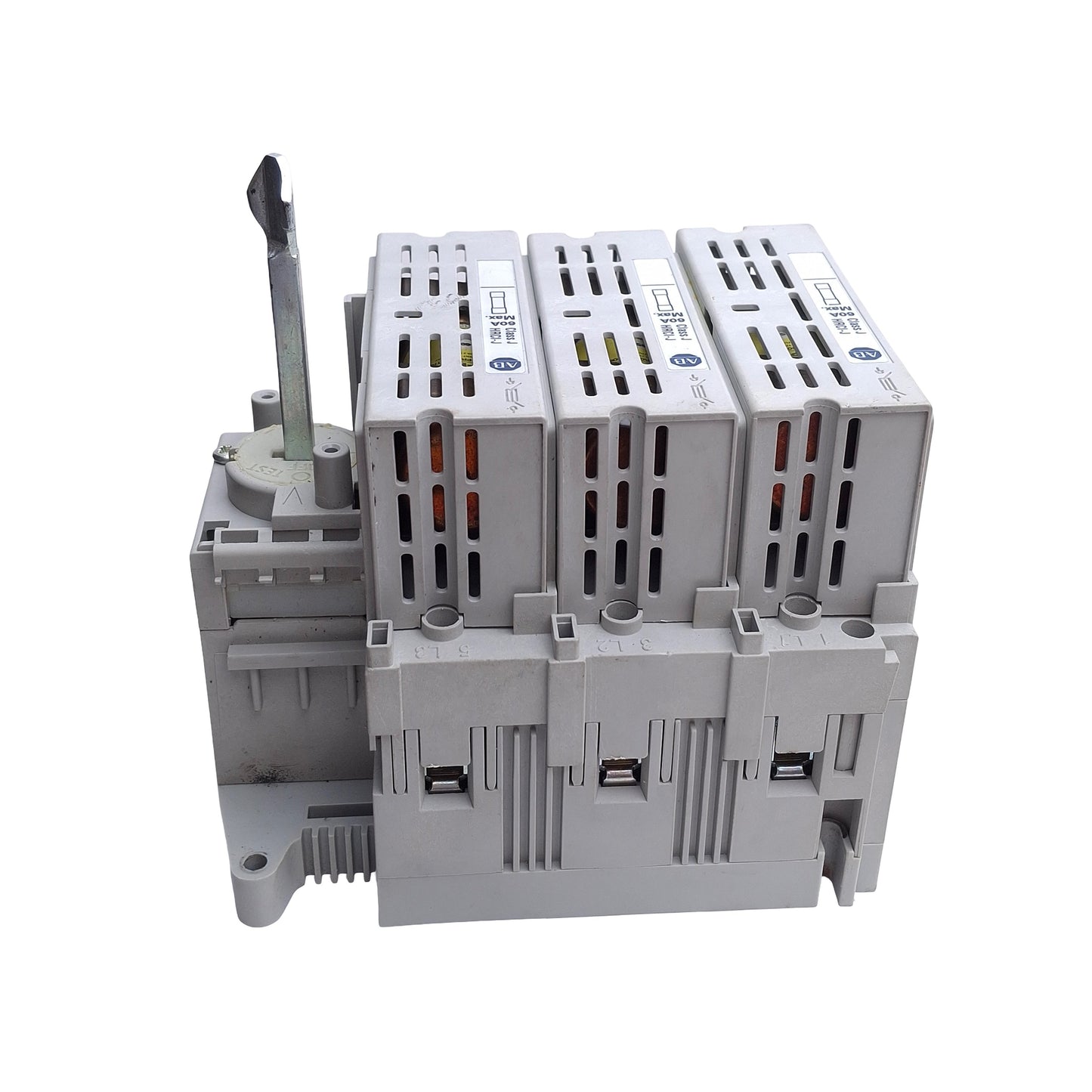 Used Allen Bradley 194R-J60-1753 Fused Rotary Disconnect Switch 3-Pole 60A 600VAC