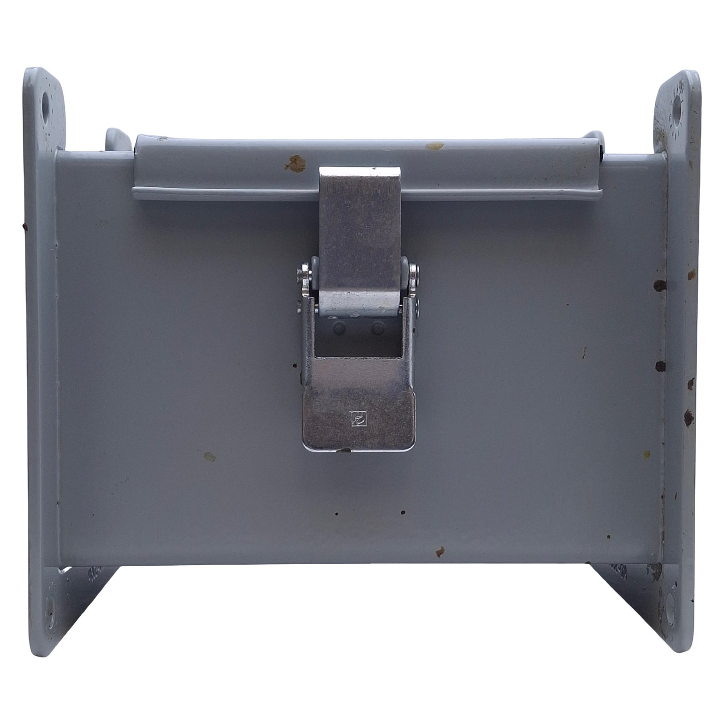 Used Hoffman F44L06 Lay-In Wireway Hinged Cover 4"x 4", 6" Length, Steel, NEMA 12