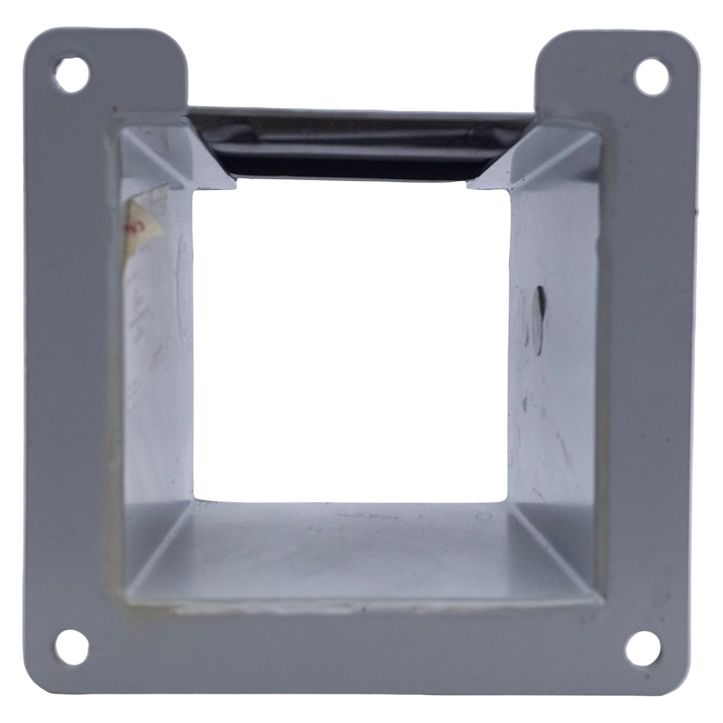 Used Hoffman F44L06 Lay-In Wireway Hinged Cover 4"x 4", 6" Length, Steel, NEMA 12