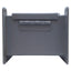 Used Hoffman F44L06 Lay-In Wireway Hinged Cover 4"x 4", 6" Length, Steel, NEMA 12