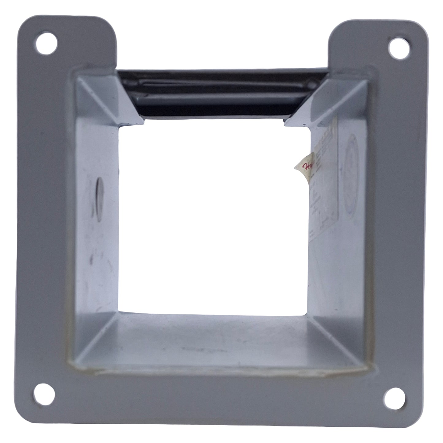Used Hoffman F44L06 Lay-In Wireway Hinged Cover 4"x 4", 6" Length, Steel, NEMA 12