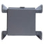 Used Hoffman F44L06 Lay-In Wireway Hinged Cover 4"x 4", 6" Length, Steel, NEMA 12