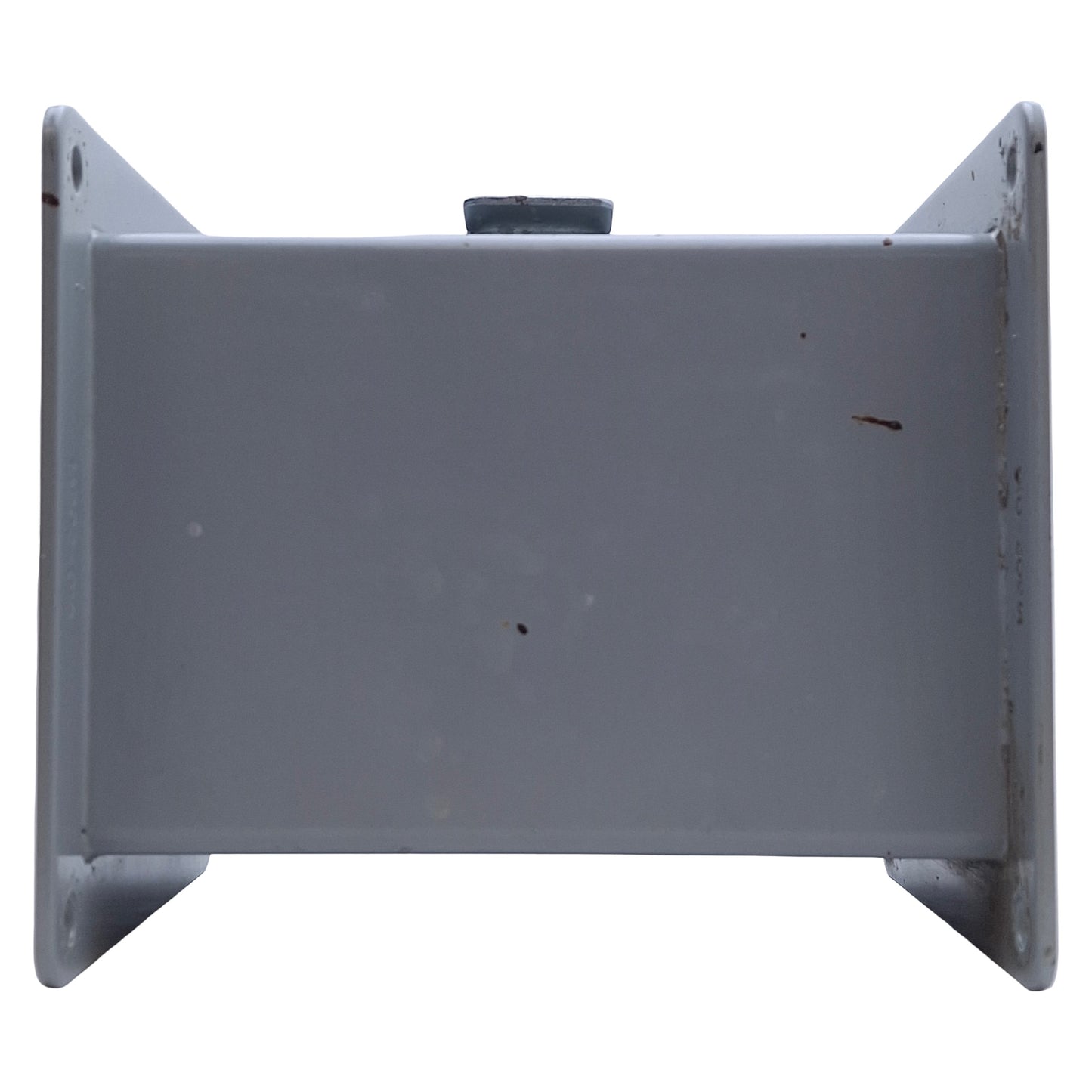 Used Hoffman F44L06 Lay-In Wireway Hinged Cover 4"x 4", 6" Length, Steel, NEMA 12