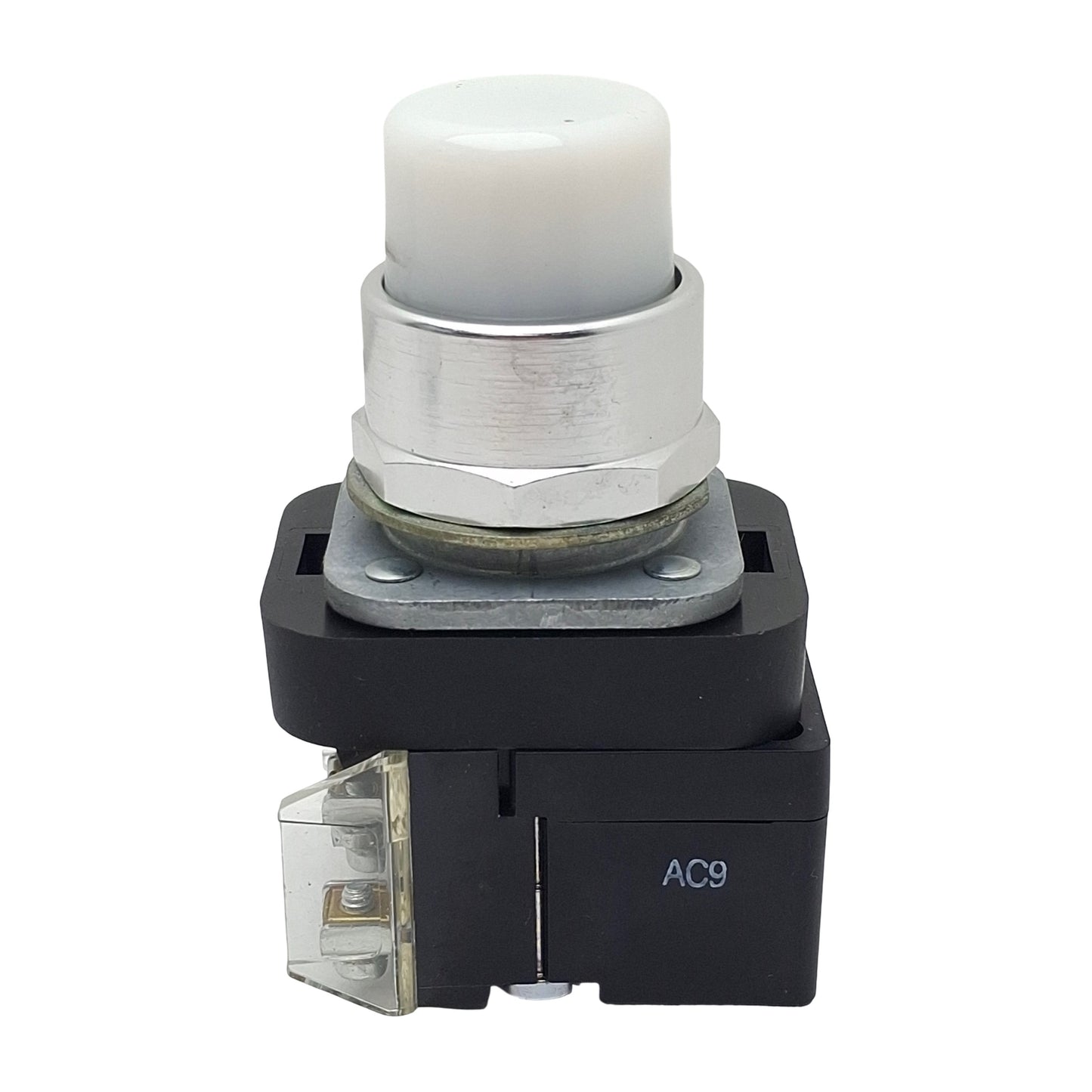 Used Allen Bradley 800T-QBH2W White Illuminated Momentary Push Button, ø30mm, 1NO/1NC