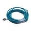Used Allen Bradley 1585D-E4HB-15 Ethernet Media Cable, M12 4-Pin Male to RJ45, 25ft