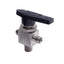 Used Swagelok SS-43XS4-S4-M4 Instrument Ball Valve, 3-Way, 1/4in Swagelok To NPT