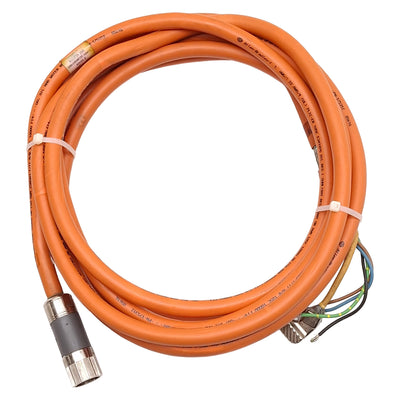 Used Allen Bradley 2090-CSWM1DF-14AA12 Kinetix Single Motor Power/Feedback Cable, 5m