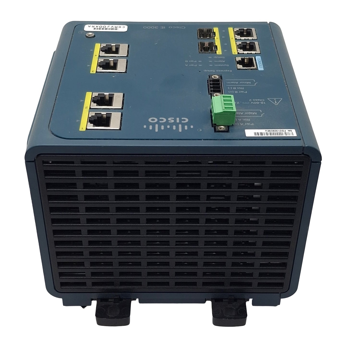 Used Cisco IE-3000-4TC Industrial Ethernet Switch Layer 2, 4x 10/100 Ports, 18-60VDC