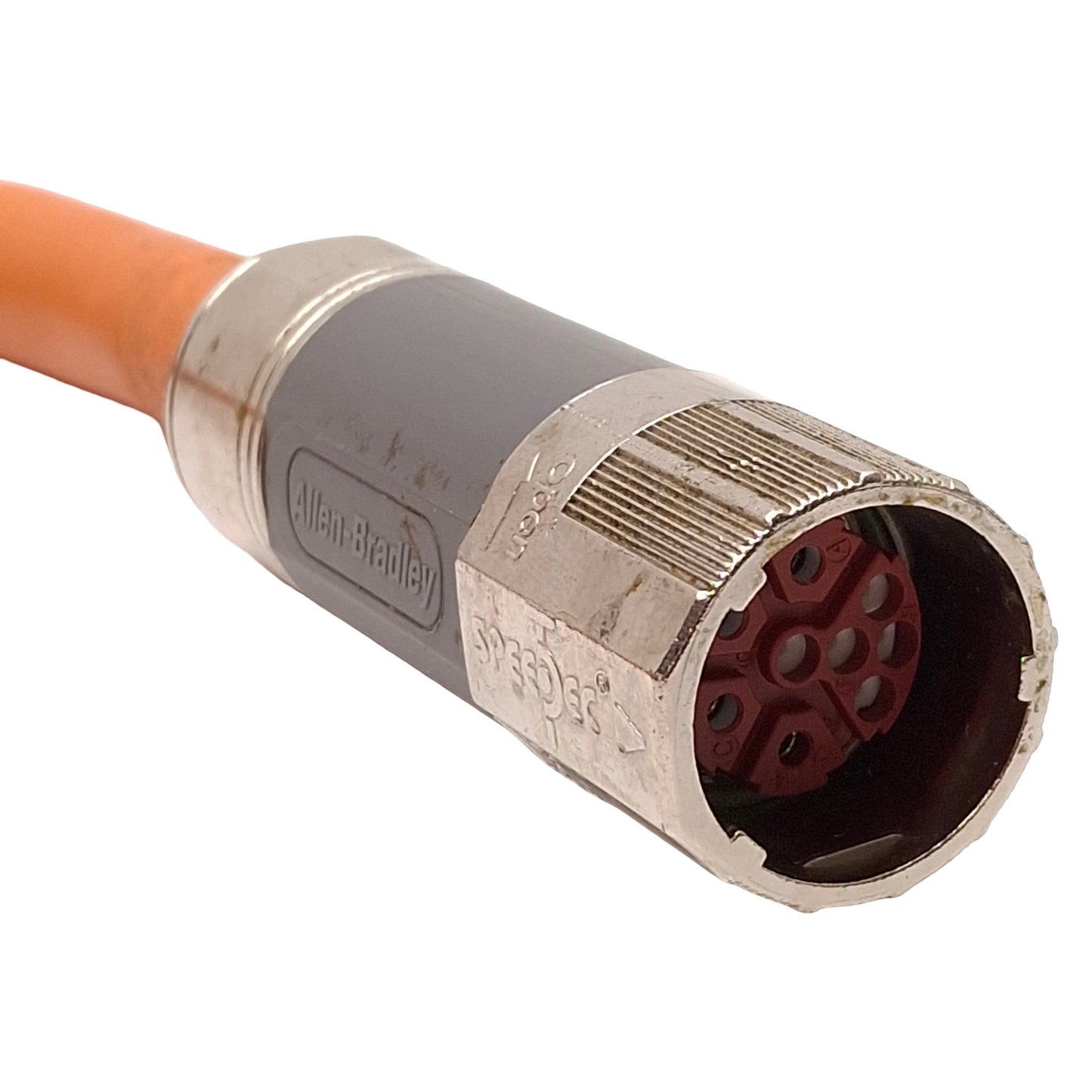 Used Allen Bradley 2090-CSWM1DF-14AA12 Kinetix Single Motor Power/Feedback Cable, 12m