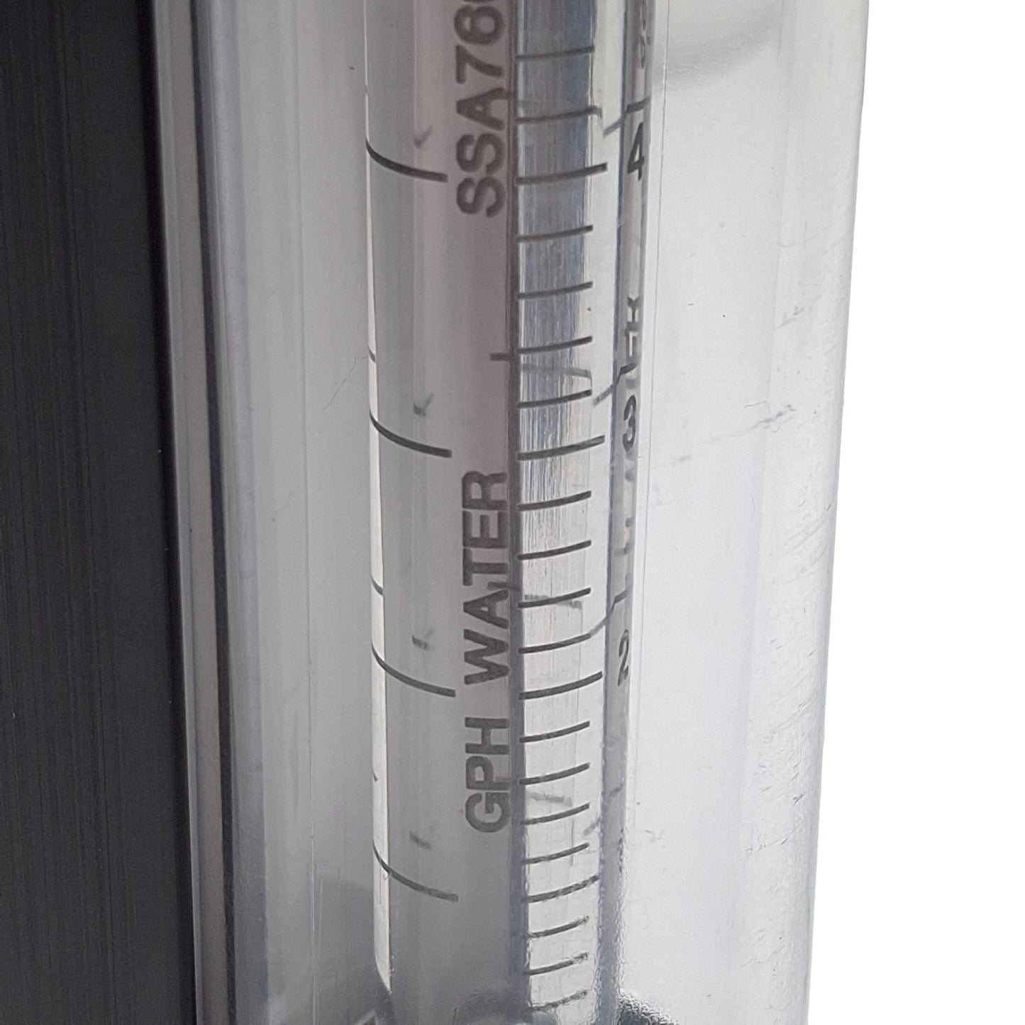 New Brooks Instruments 1250AD6073WGQNV Glass Flometer, 1-5GPH H2O, 200psi, 1/8in NPT
