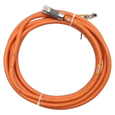 Used Allen Bradley 2090-CSWM1DF-14AA09 Kinetix Single Motor Power/Feedback Cable, 6m