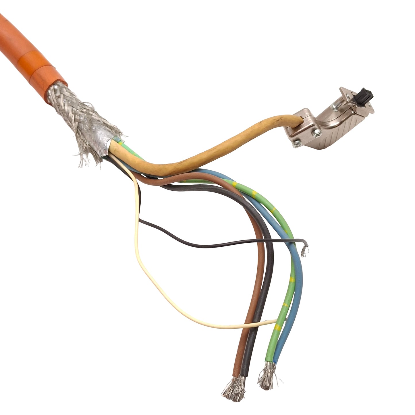 Used Allen Bradley 2090-CSWM1DF-14AA09 Kinetix Single Motor Power/Feedback Cable, 6m