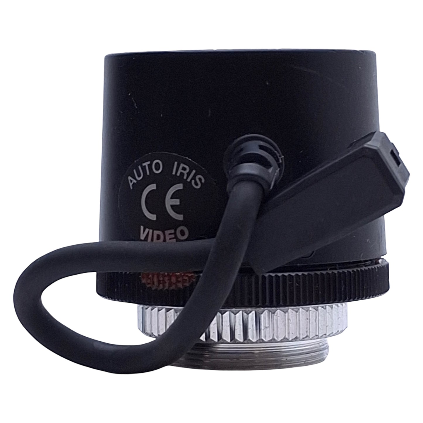 Used RockPine AM1614CA CCTV Lens 8-16VDC, 16mm Focal Length, 4-Pin Connector, C-Mount