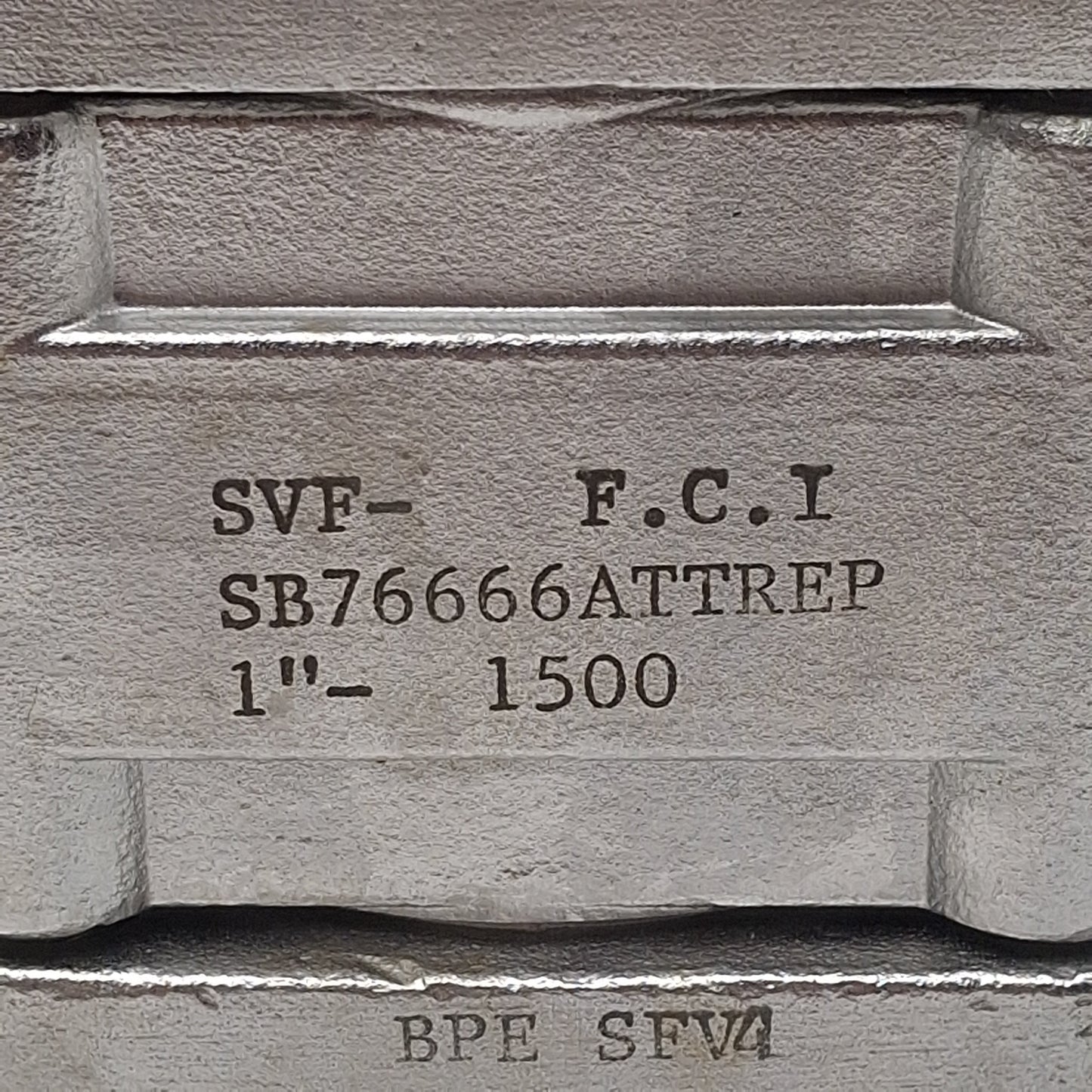 Used SVF SB76666ATTREP CleanFLOW Ball Valve, 1in Sanitary, 1500psi, Stainless Steel